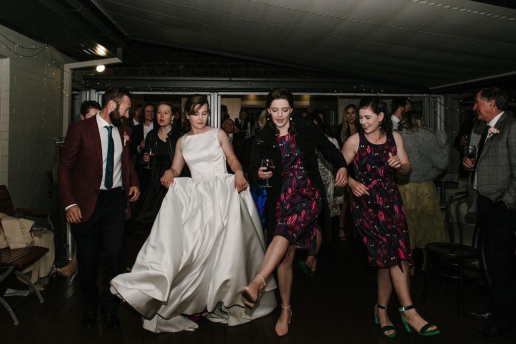 Me doing the nutbush at my wedding