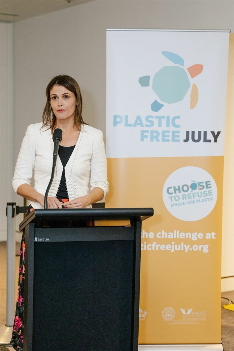 Plastic Free July Launch Parliament House