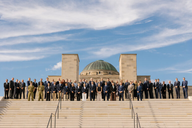 RSL Australia Group Photo at the War Memorial Canberra